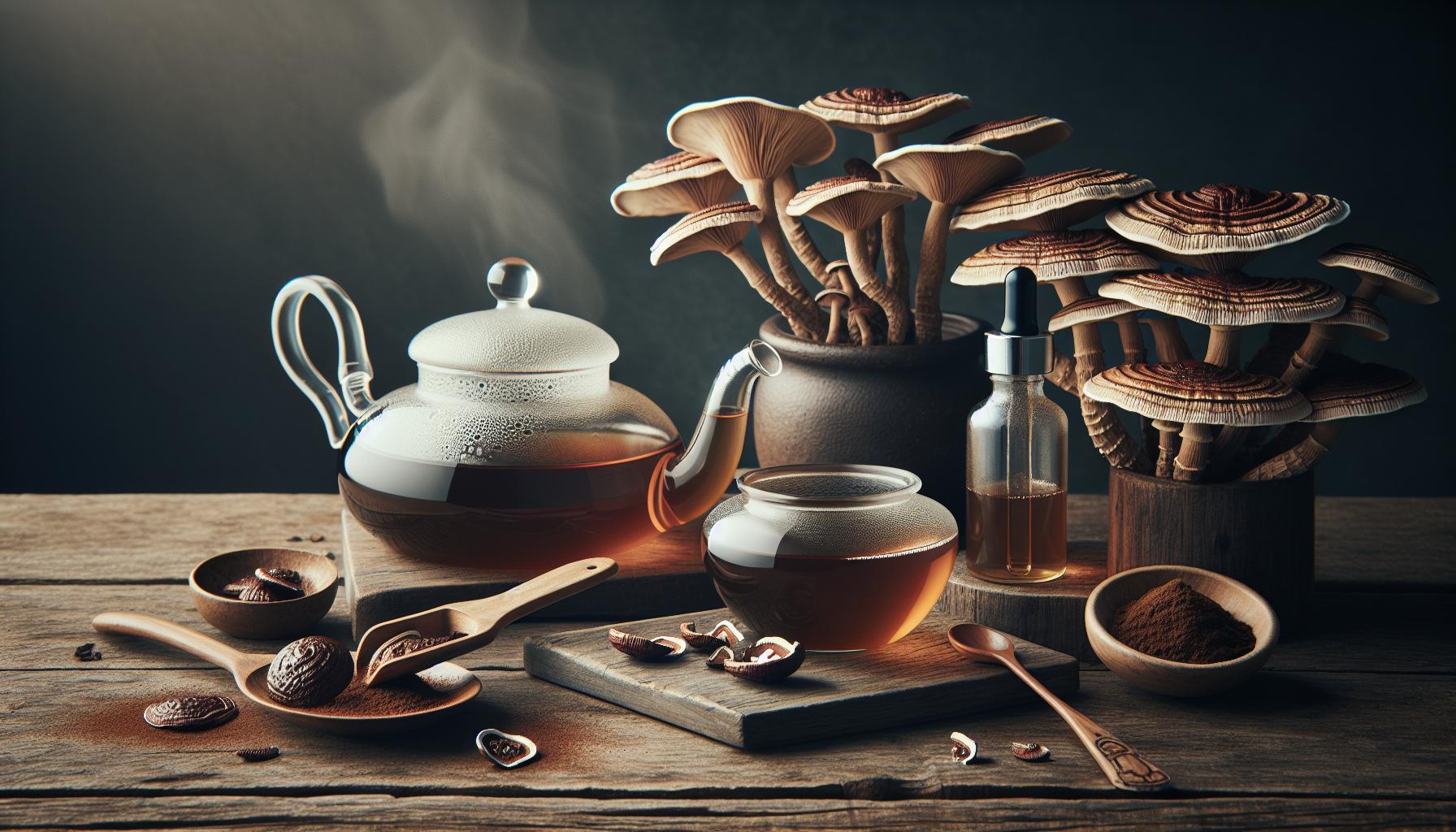 Preparaciones de Reishi: Tés, Tinturas y Más