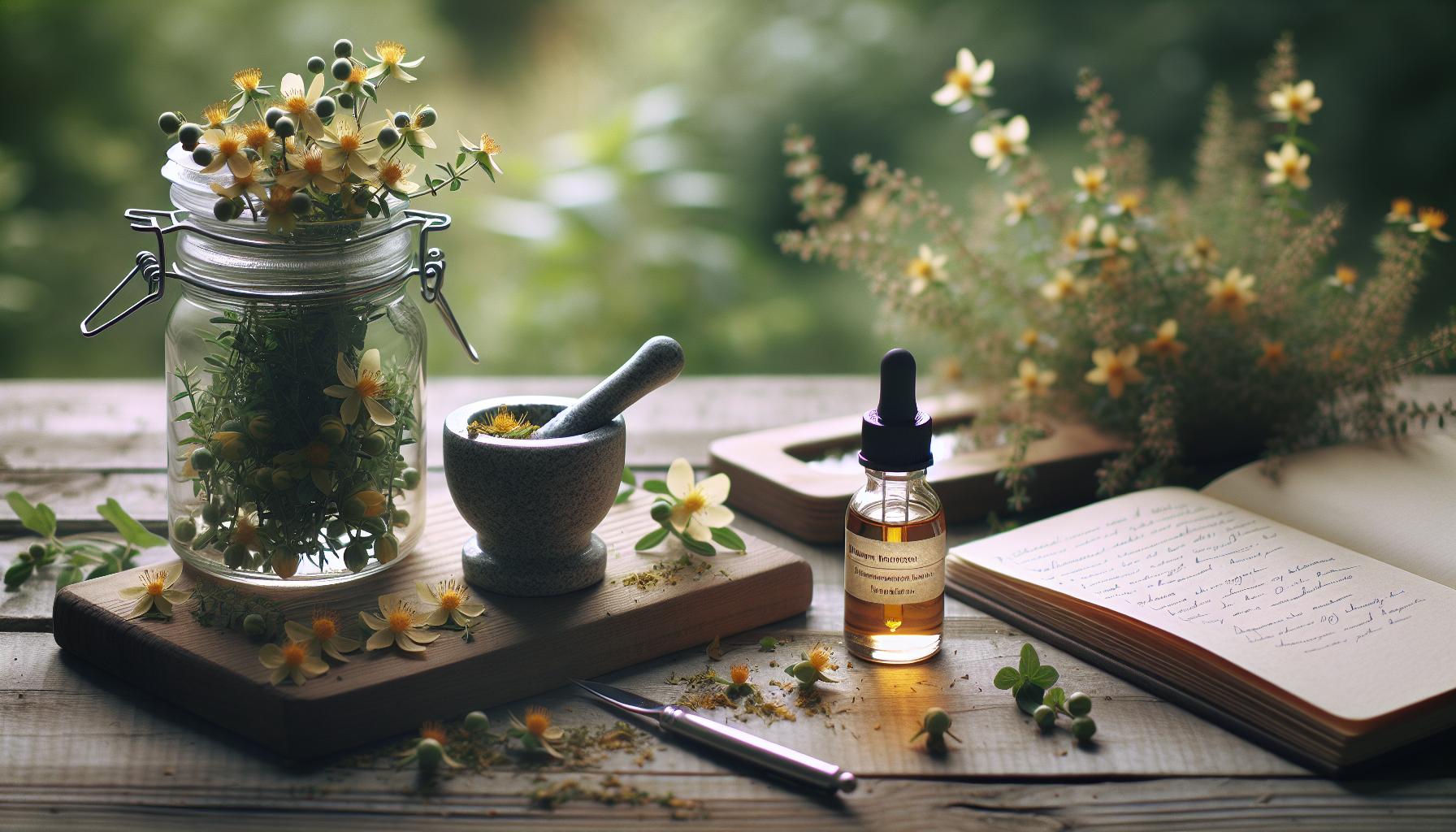 Propiedades Antiinflamatorias del Hipérico