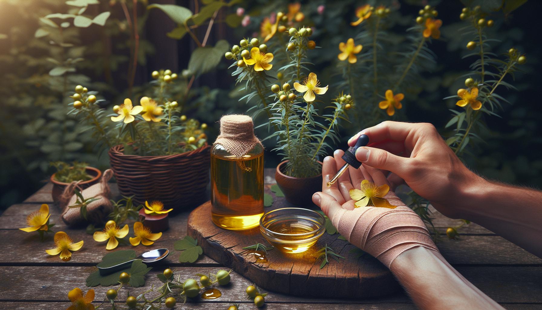Propiedades Regenerativas del Aceite de Hipérico