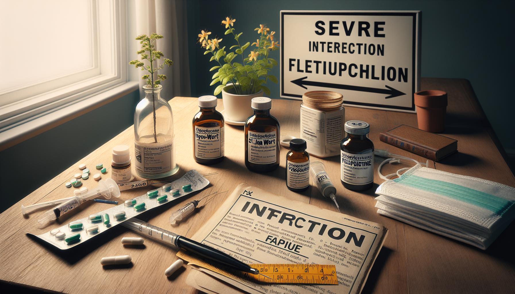 Hipérico y Fluoxetina: Interacción Grave Que Debes Evitar