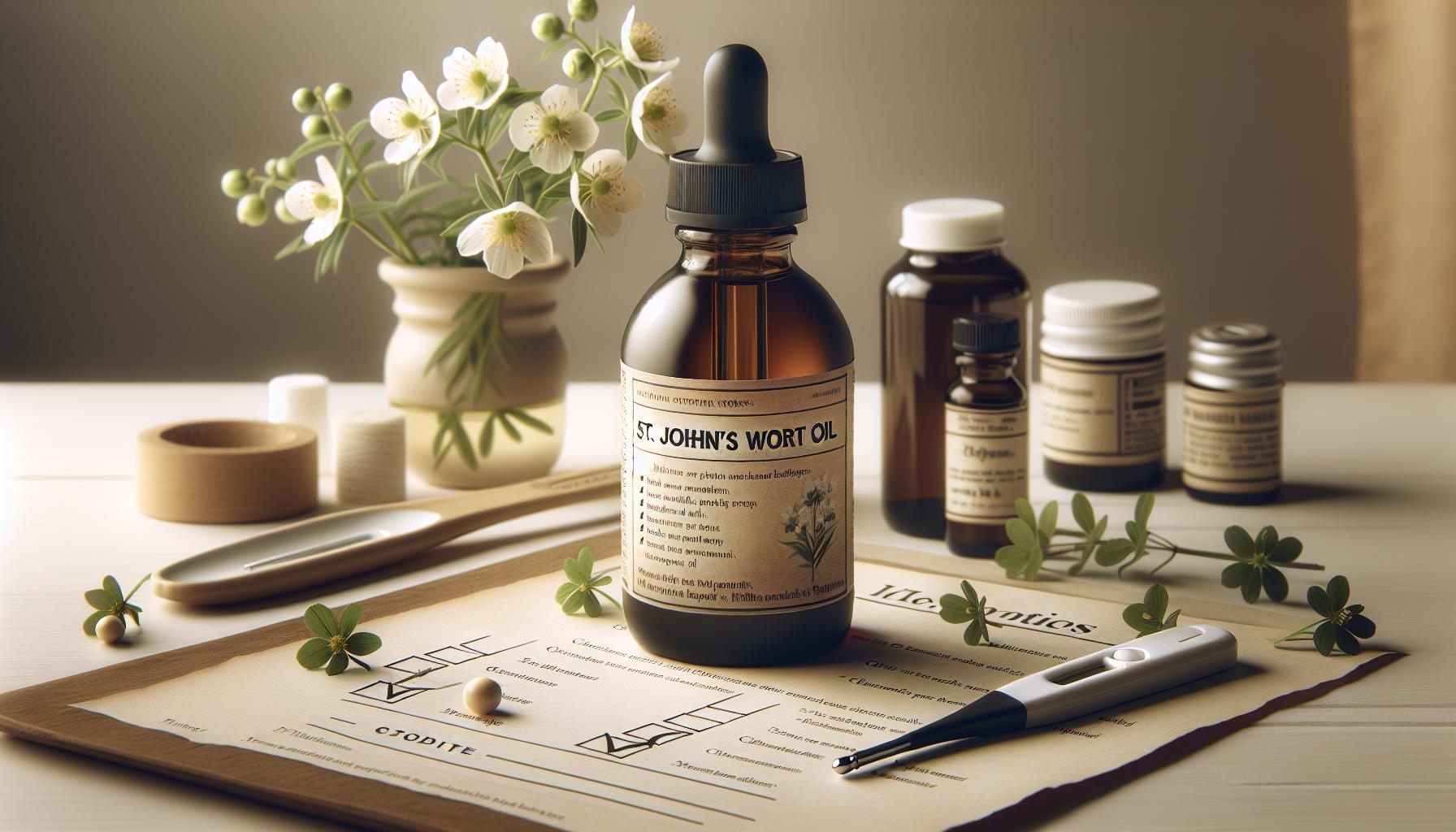Botanical Aceite Hipérico: Macerado Natural Evaluación 2 Seguridad y Efectos Secundarios del Aceite Hipérico