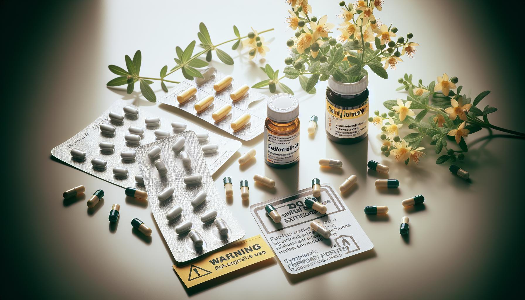 Síntomas y riesgos de la interacción hipérico-fluoxetina