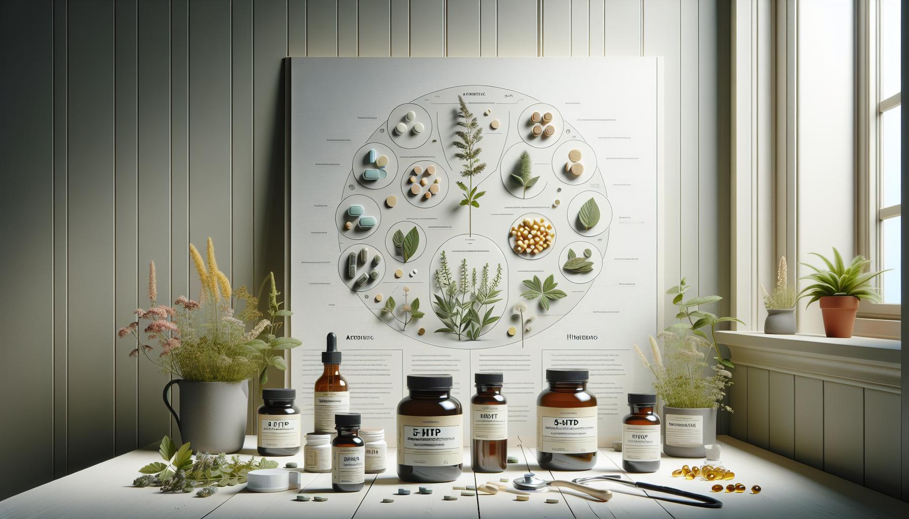 5 HTP con Hipérico: Precauciones y Beneficios Reales 1 Usos medicinales de 5-HTP y hipérico