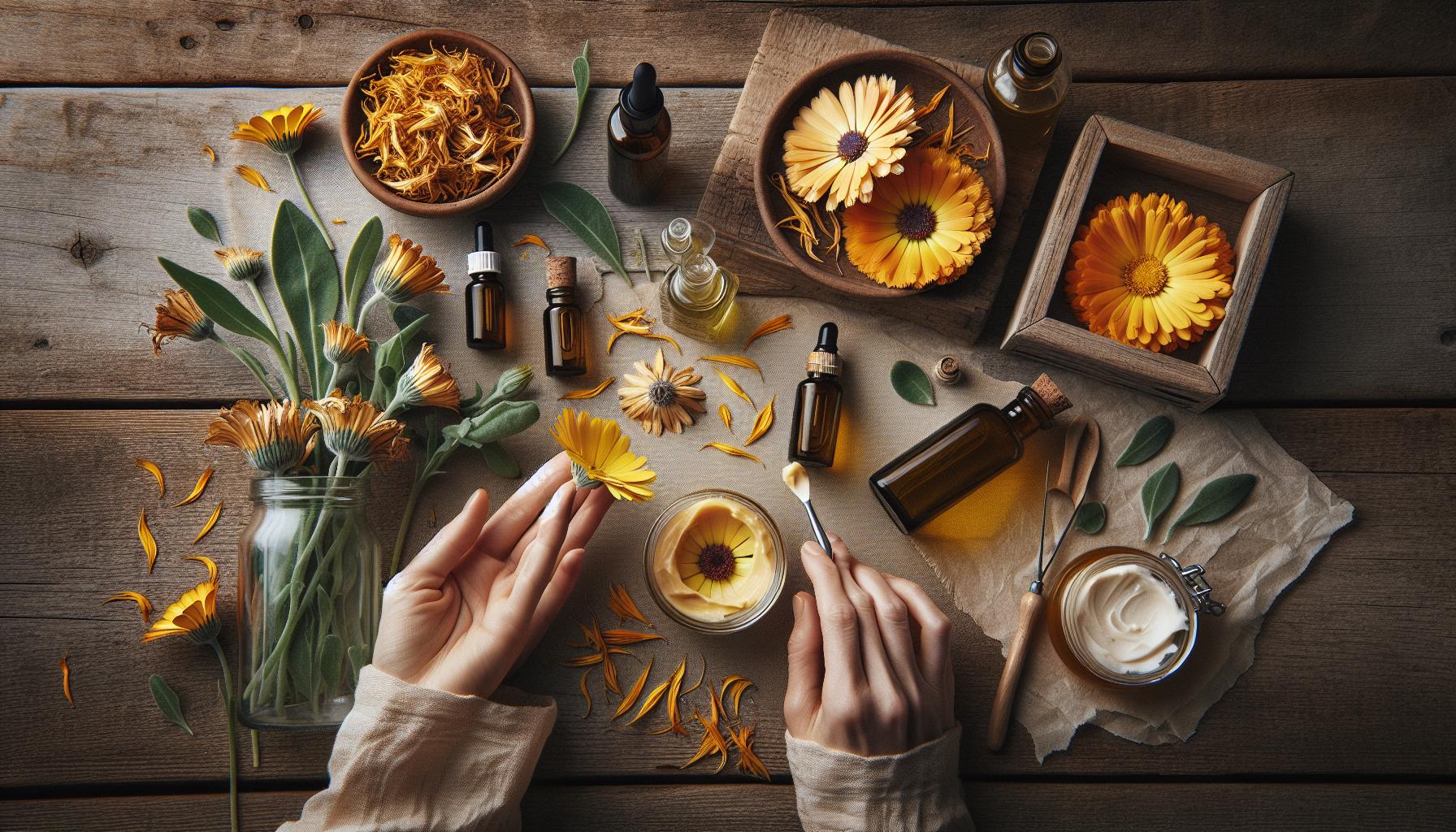 Usos Medicinales de la Caléndula