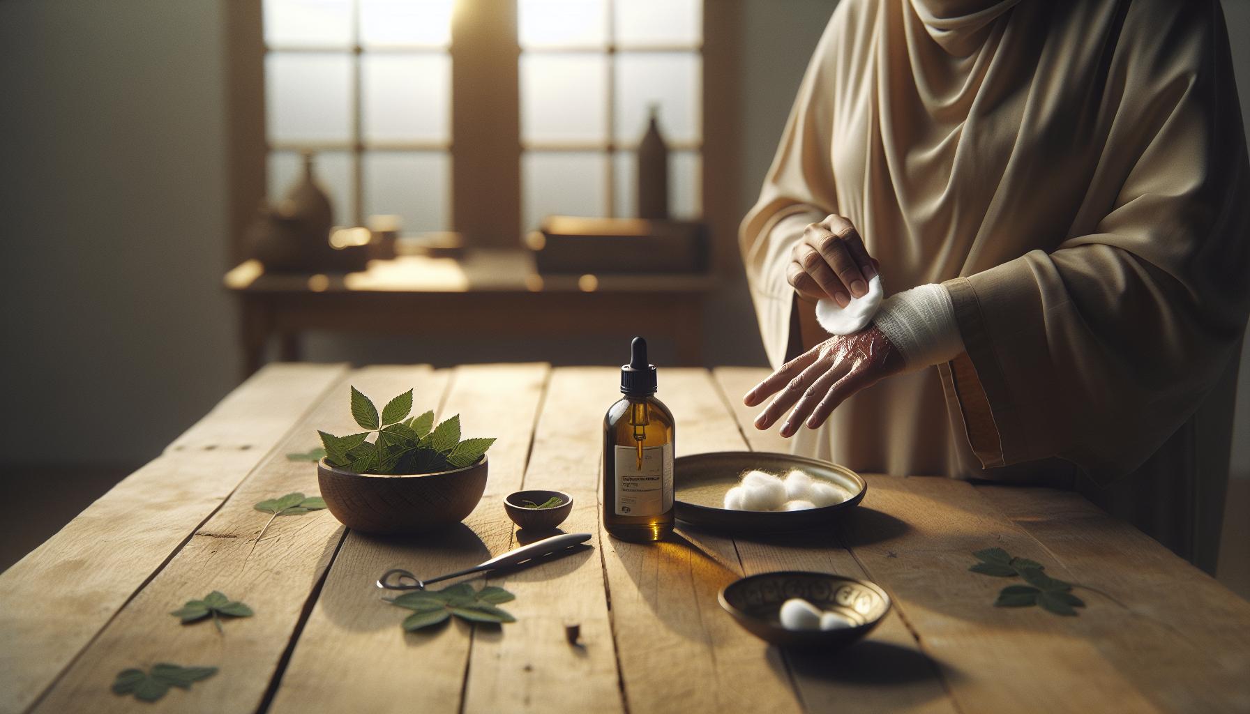 Usos Medicinales del Aceite de Pericón para Quemaduras