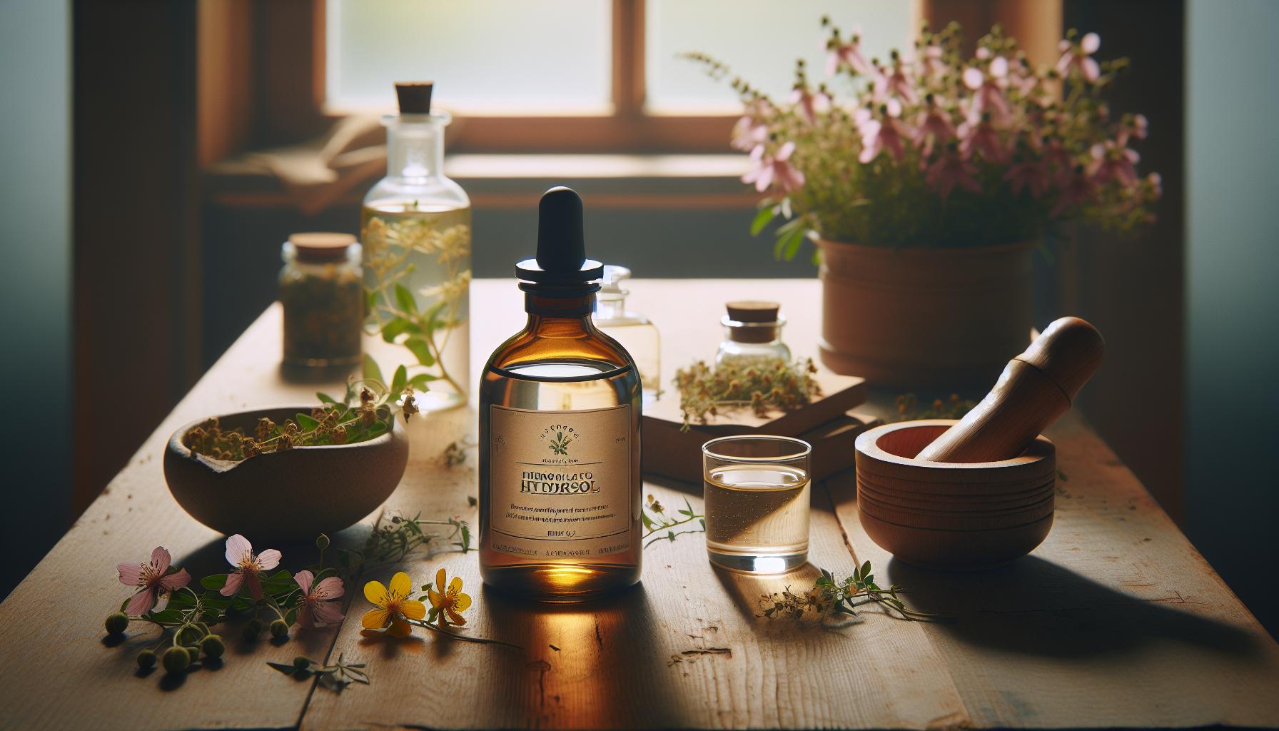 Hidrolato de Hipérico: Agua Floral con Propiedades Únicas 1 Usos Medicinales del Hidrolato de Hipérico