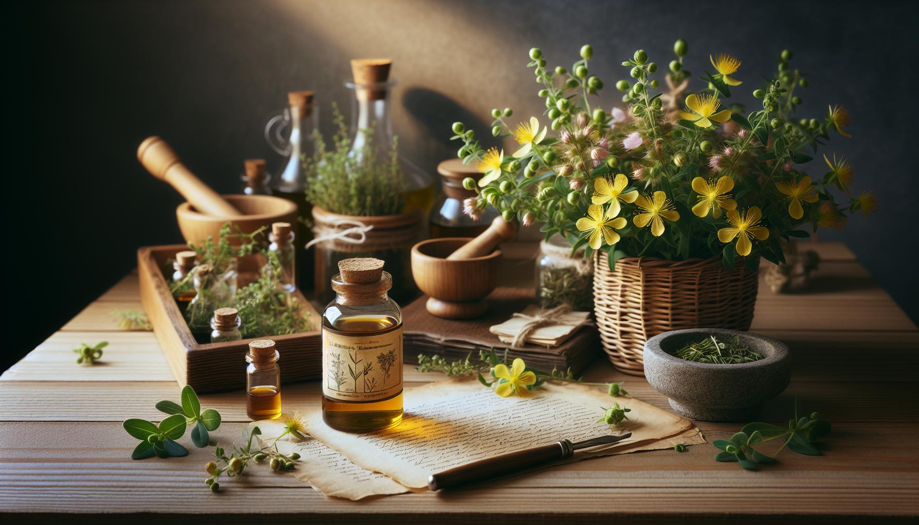 Usos medicinales del hipérico en la fitoterapia