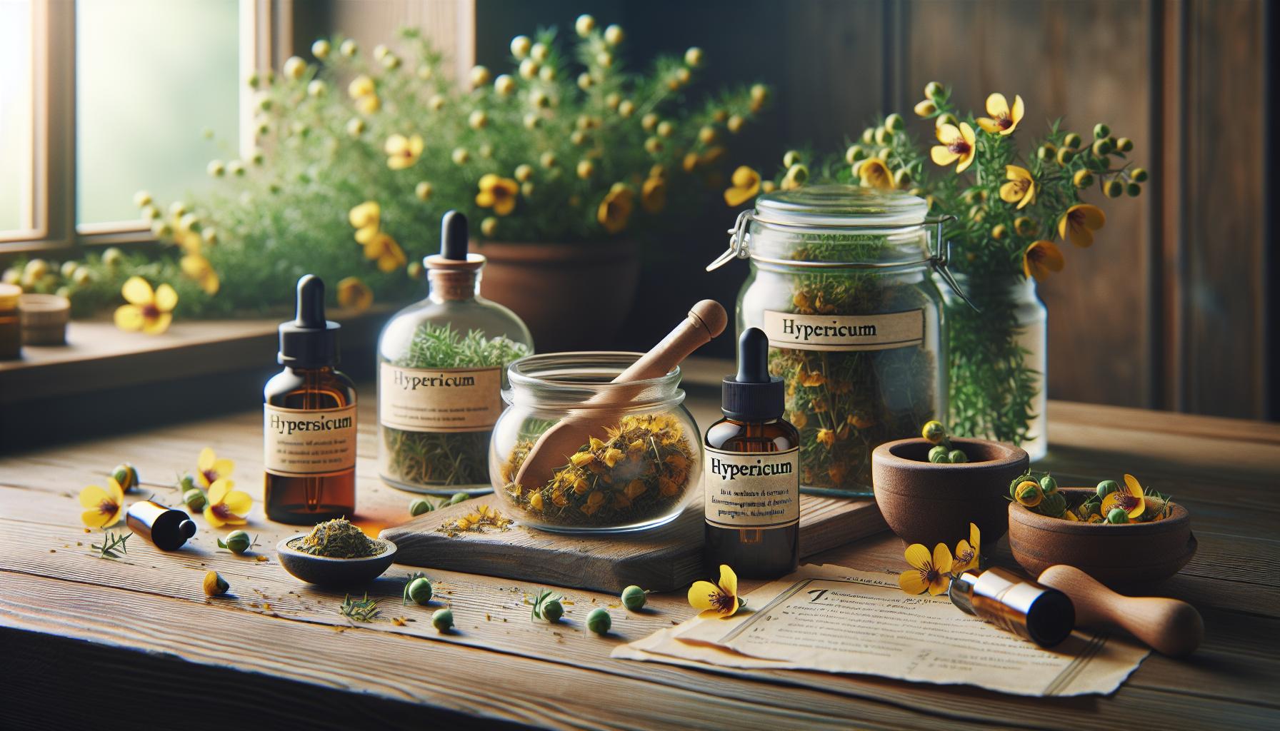 Usos medicinales del hipérico en la fitoterapia