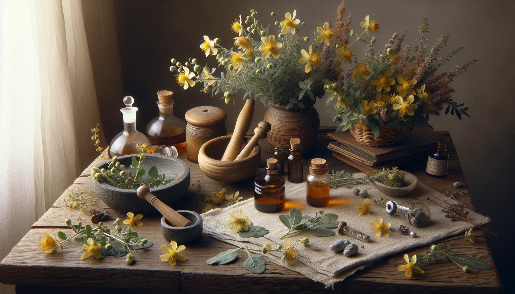 Mecanismo Acción Hipérico: Cómo Funciona Científicamente 2 Usos Medicinales del Hipérico en la Medicina Tradicional