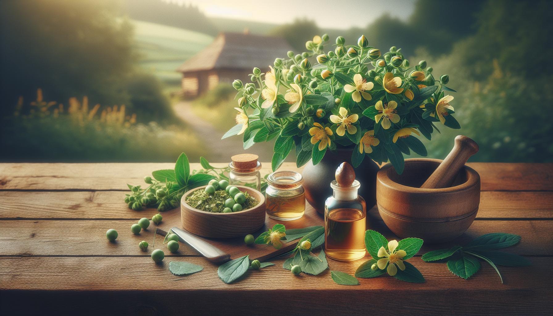 Propiedades del Hipérico: 10 Beneficios Que Debes Conocer 1 Usos Medicinales del Hipérico en la Medicina Tradicional
