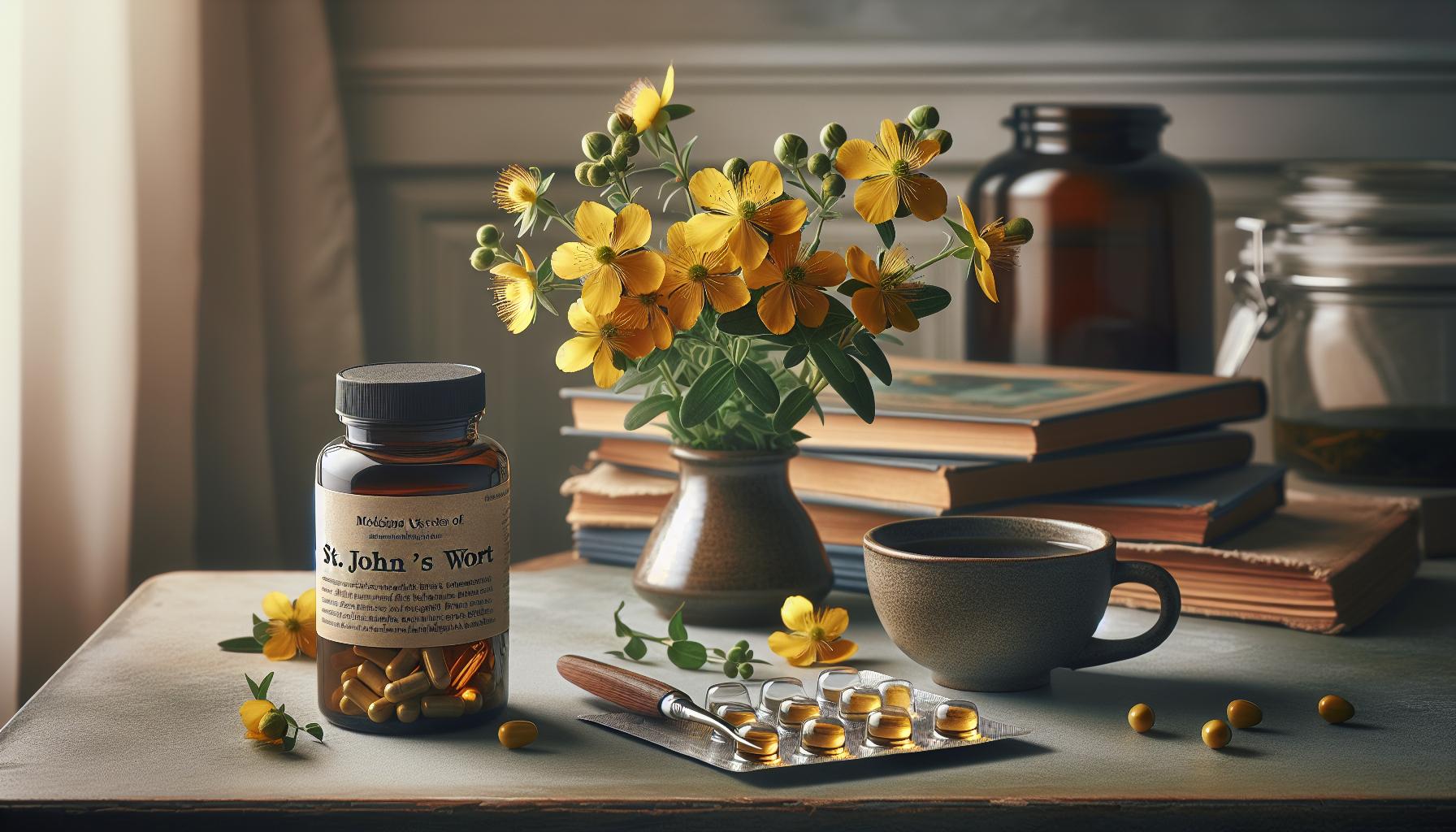 Usos Medicinales del Hipérico para la Depresión