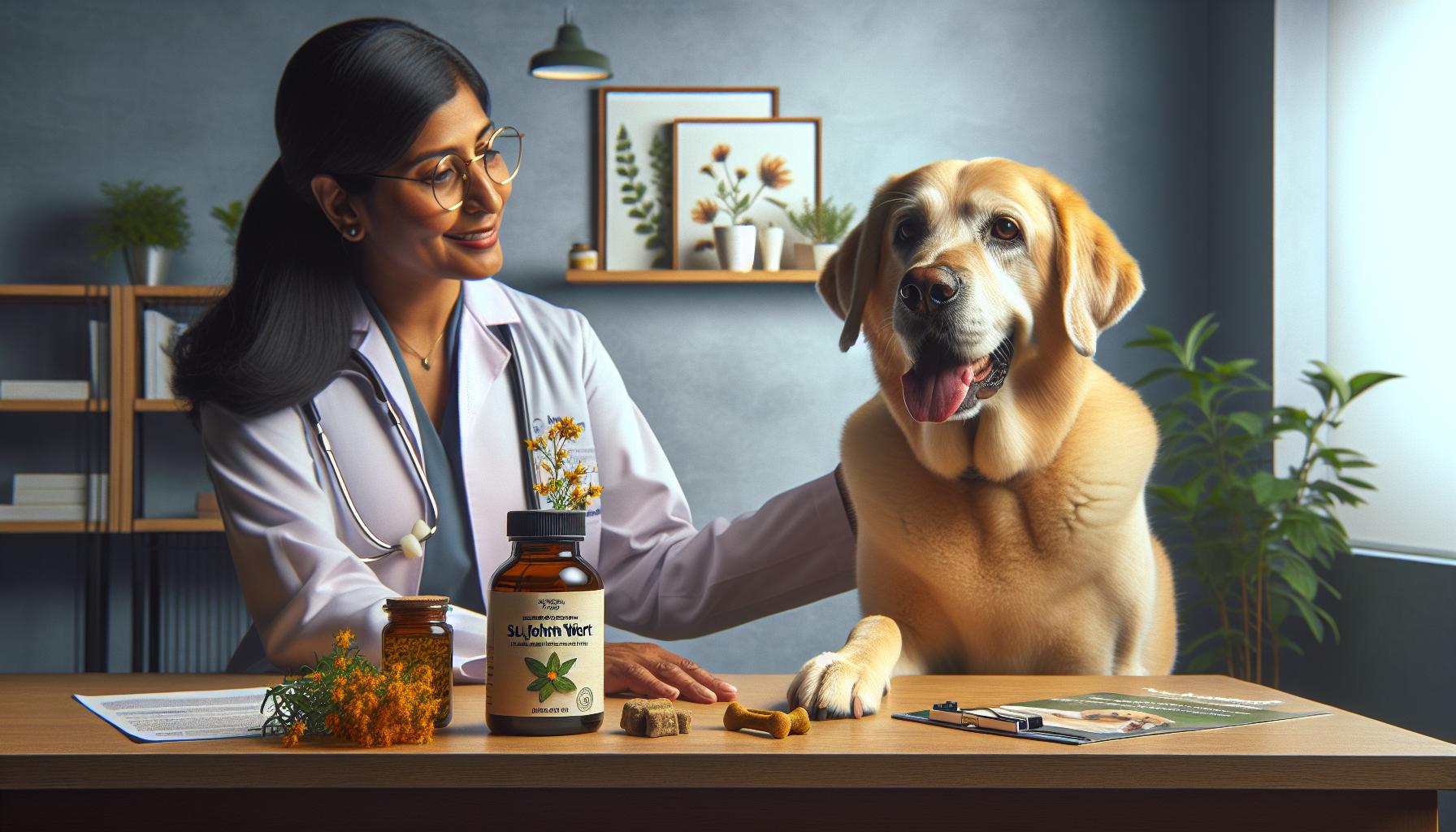 Usos Medicinales del Hipérico en Perros