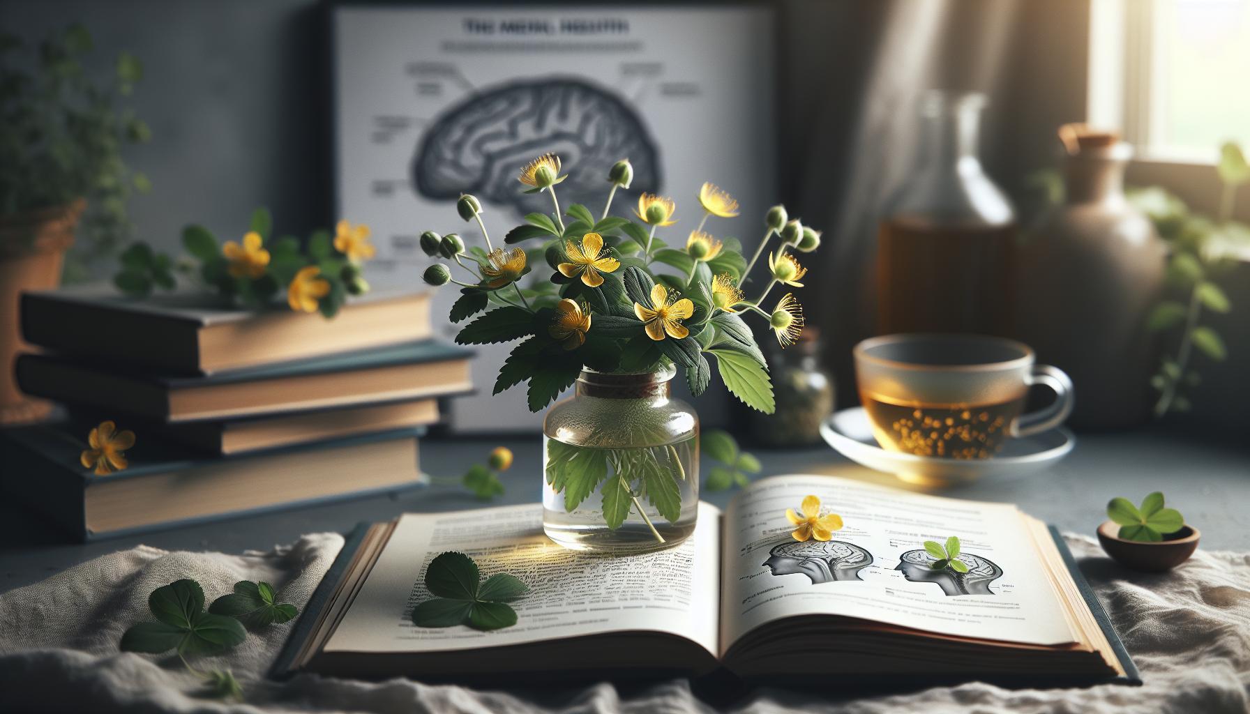 Hipérico para la Ansiedad: Calma Natural Sin Receta 1 Usos Medicinales del Hipérico en la Salud Mental