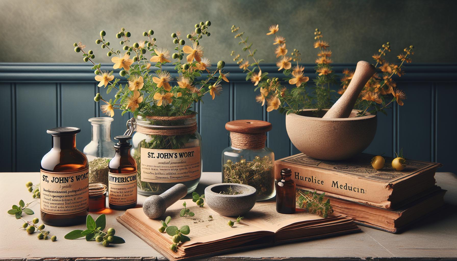 Usos medicinales del hipérico y sus beneficios