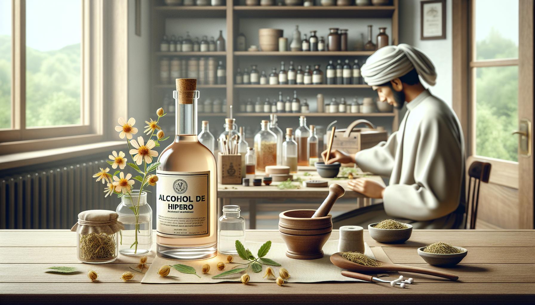Usos Medinales del Alcohol de Hipérico